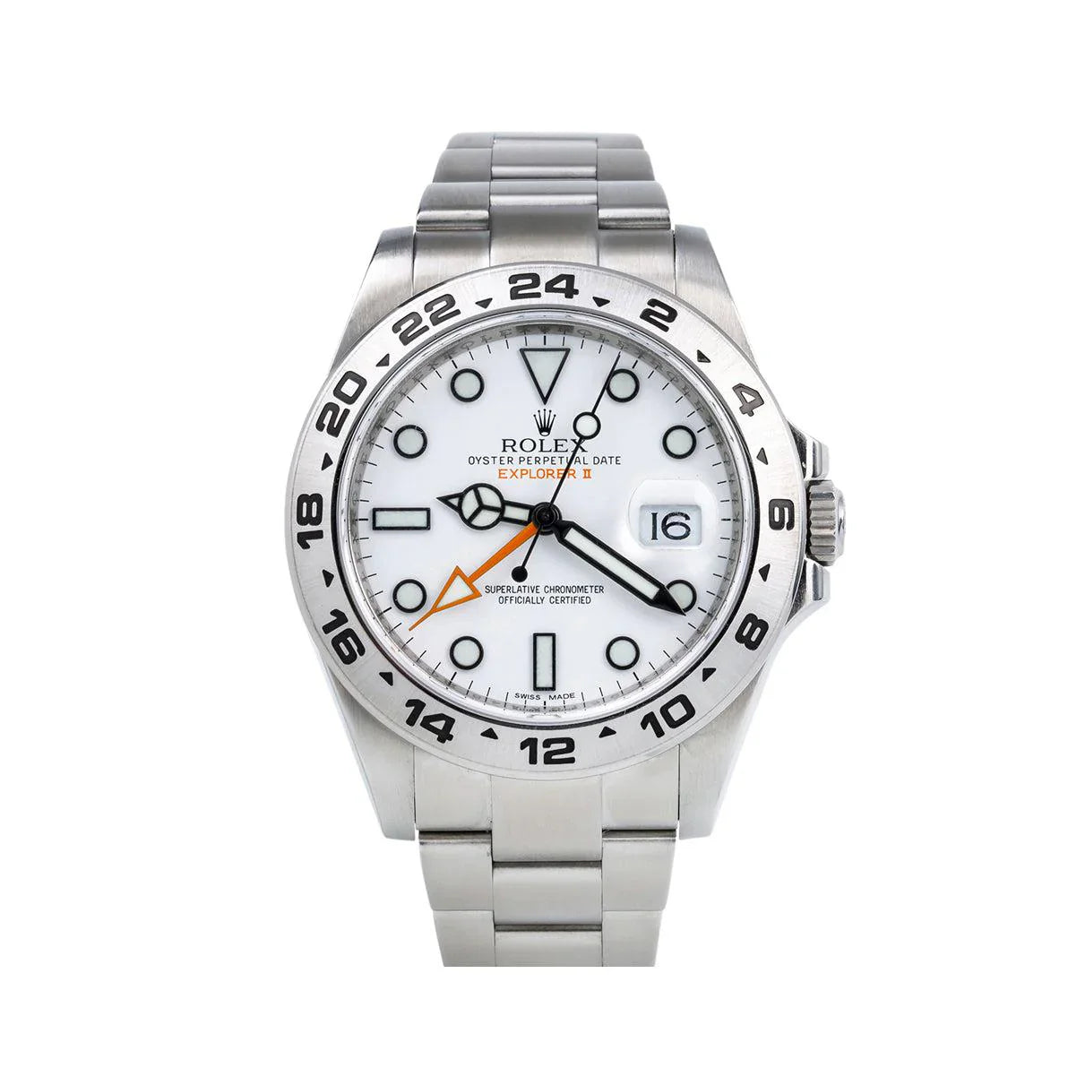 Explorer II 42MM Polar 216570 – White Dial Stainless Steel Oyster Bracelet
