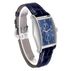 10 Day Power Reserve White Gold Blue Dial Mens Watch 5100G 5100