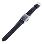 10 Day Power Reserve White Gold Blue Dial Mens Watch 5100G 5100
