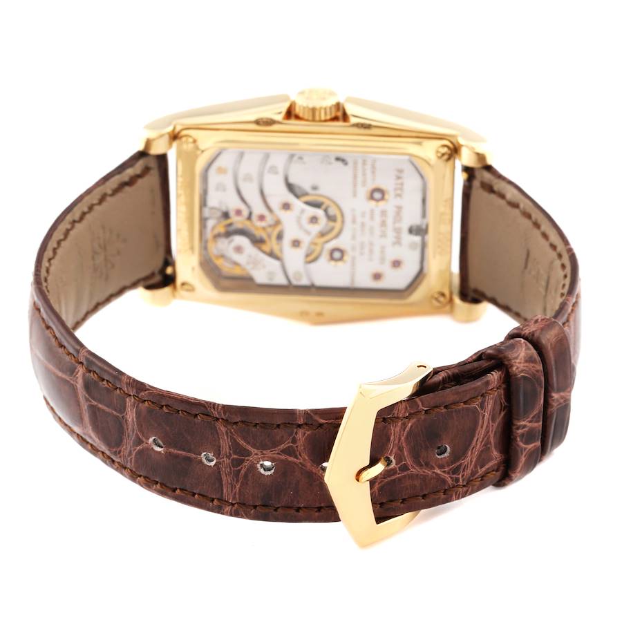10 Day Power Reserve Yellow Gold Mens Watch 5100J Box Papers