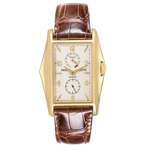 10 Day Power Reserve Yellow Gold Mens Watch 5100J Box Papers
