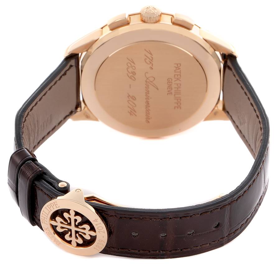 175th Anniversary Multi-Scale Rose Gold Watch 5975R 5975 Box Papers