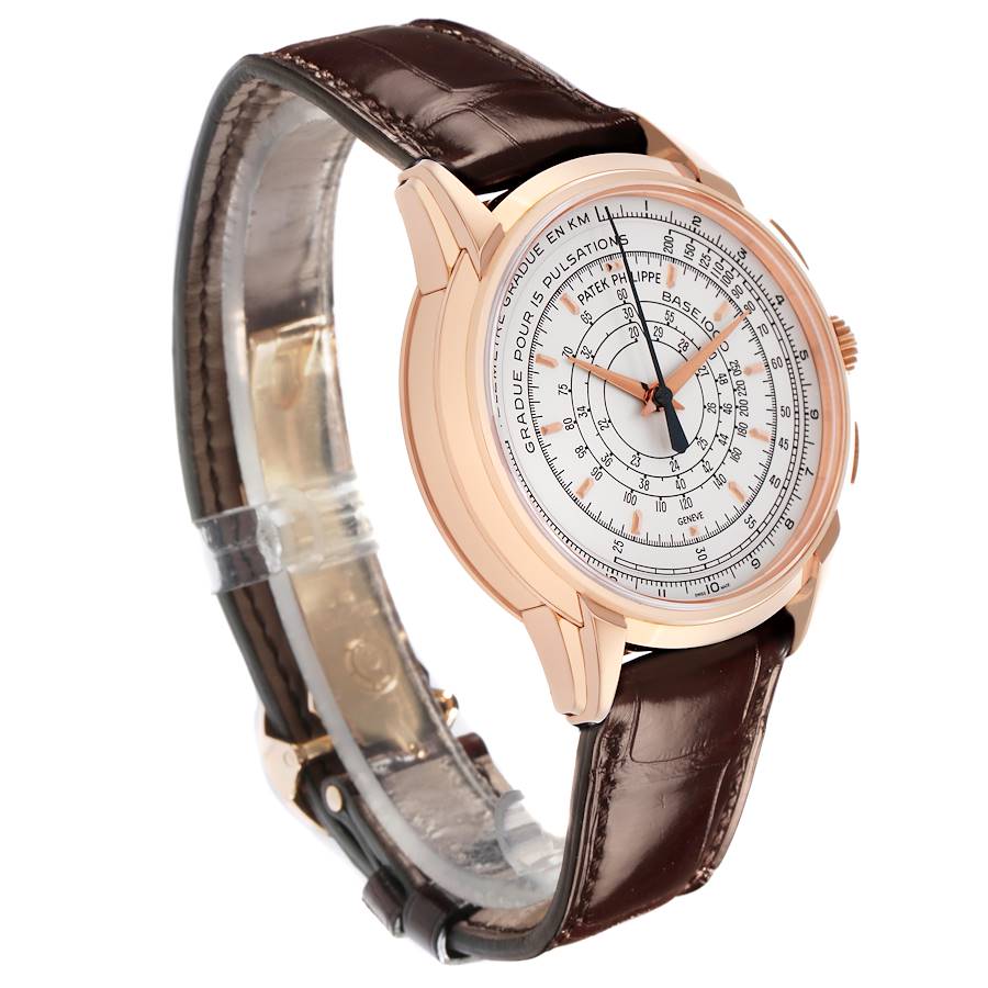 175th Anniversary Multi-Scale Rose Gold Watch 5975R 5975 Box Papers