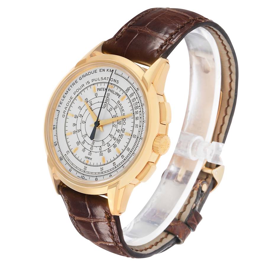 175th Anniversary Multi-Scale Yellow Gold Mens Watch 5975J