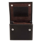 18k White Gold Brown Dial Vintage Mens Watch 3566