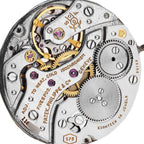 18k White Gold Silver Dial Vintage Mens Watch 3566