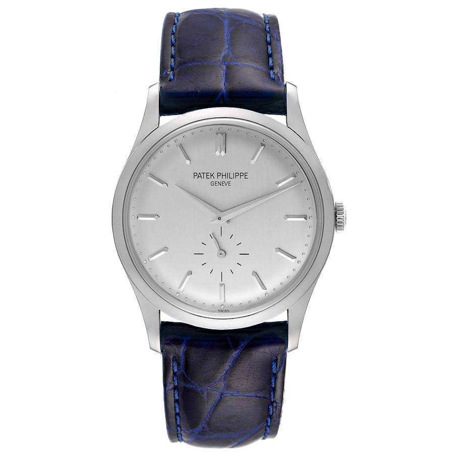Calatrava White Gold Mechanical Mens Watch 5196