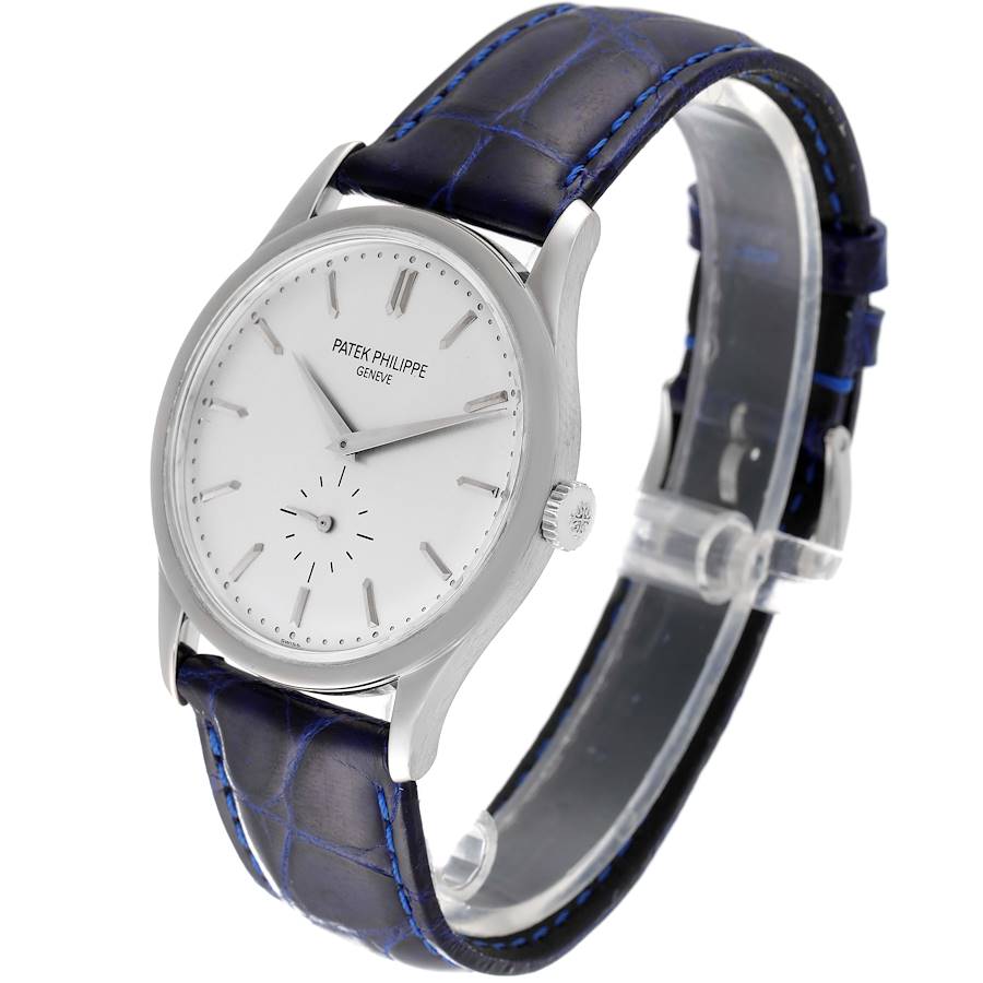 Calatrava White Gold Mechanical Mens Watch 5196