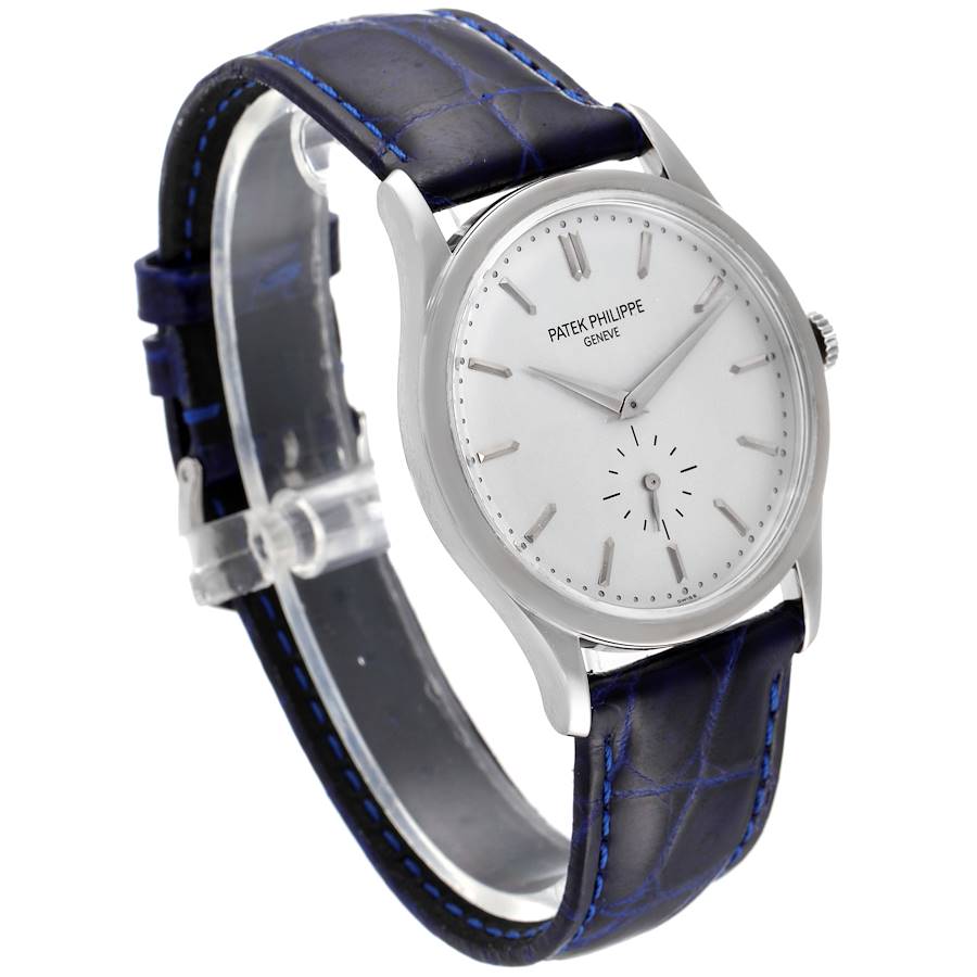Calatrava White Gold Mechanical Mens Watch 5196