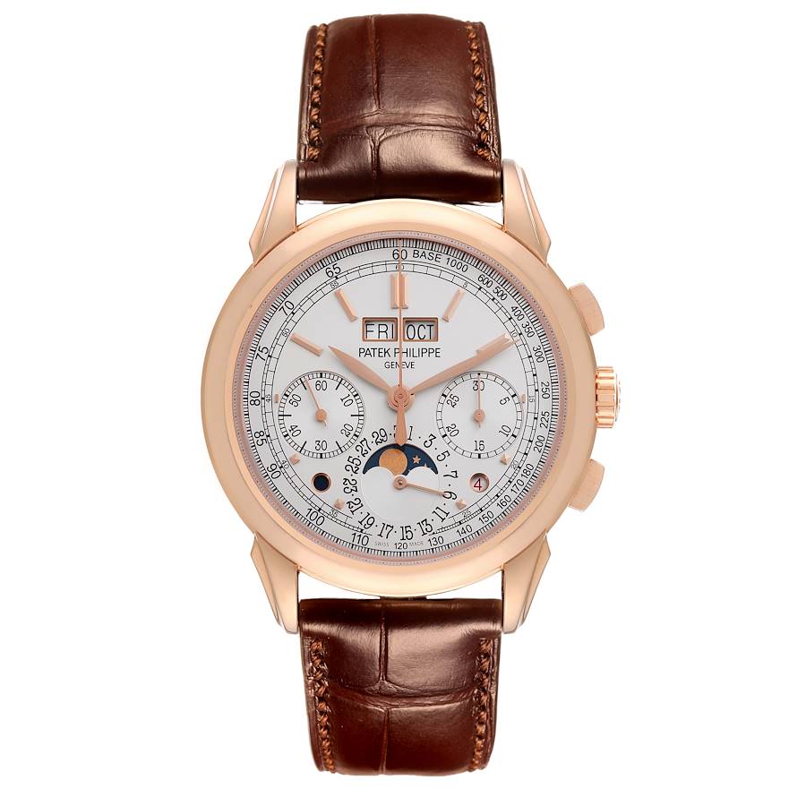 Grand Complications Perpetual Calendar Rose Gold Watch 5270 5270R Box Papers