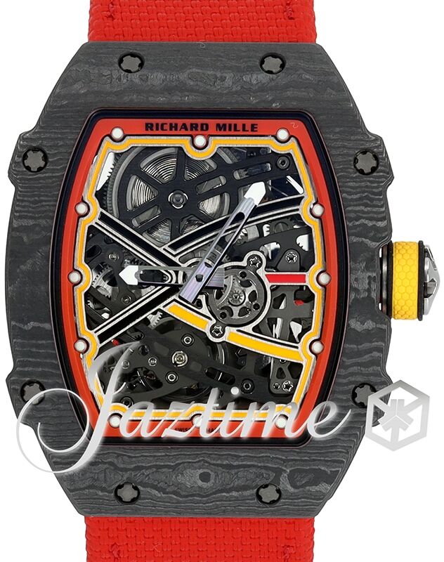 Automatic Winding Extra Flat Alexander Zverev Edition Carbon TPT Skeleton Dial RM 67-02 - BRAND NEW