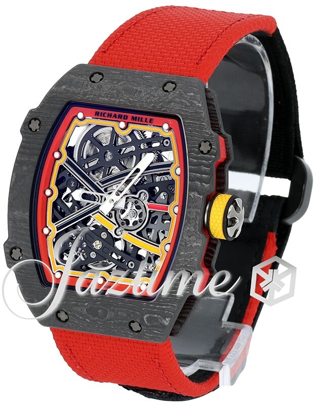 Automatic Winding Extra Flat Alexander Zverev Edition Carbon TPT Skeleton Dial RM 67-02 - BRAND NEW