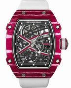 Automatic Winding Extra Flat Mutaz Barshim Carbon TPT RM 67-02 - BRAND NEW