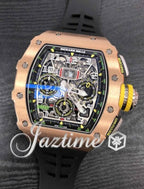 Automatic Winding Flyback Chronograph Rose Gold/Titanium RM 11-03