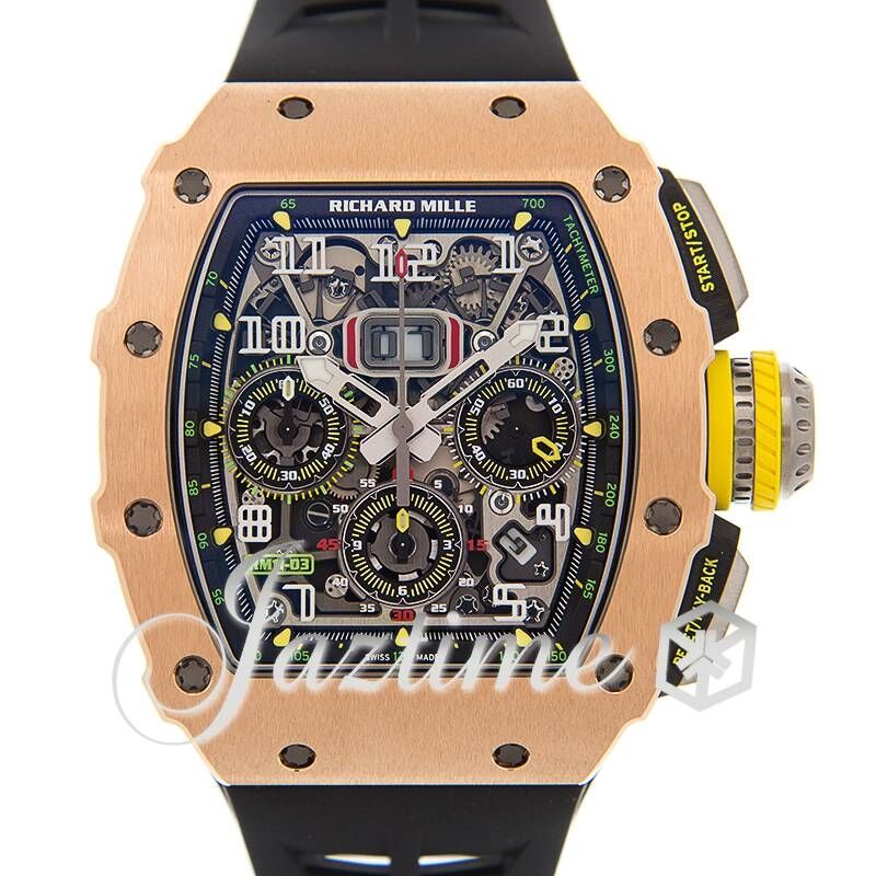 Automatic Winding Flyback Chronograph Rose Gold/Titanium RM 11-03