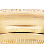 Day-Date 40 President Yellow Gold Diamond Bezel Mens Watch 228348
