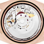 Day-Date II Concentric Roman Dial Rose Gold Mens Watch 218235 Box Card