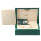Day-Date II Concentric Roman Dial Rose Gold Mens Watch 218235 Box Card
