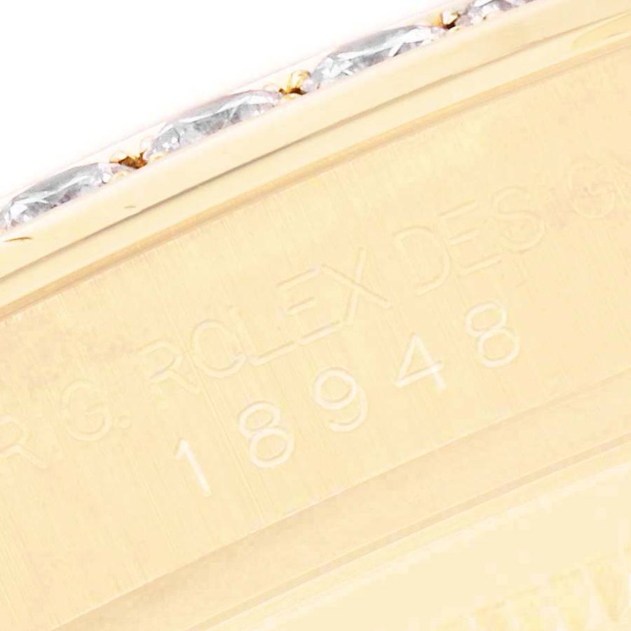 Day-Date Masterpiece Mother Of Pearl Yellow Gold Diamond Watch 18948