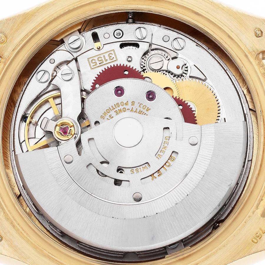 Day-Date Masterpiece Mother Of Pearl Yellow Gold Diamond Watch 18948