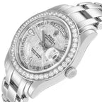 Day-Date Masterpiece Platinum Diamond Meteorite Mens Watch 18946