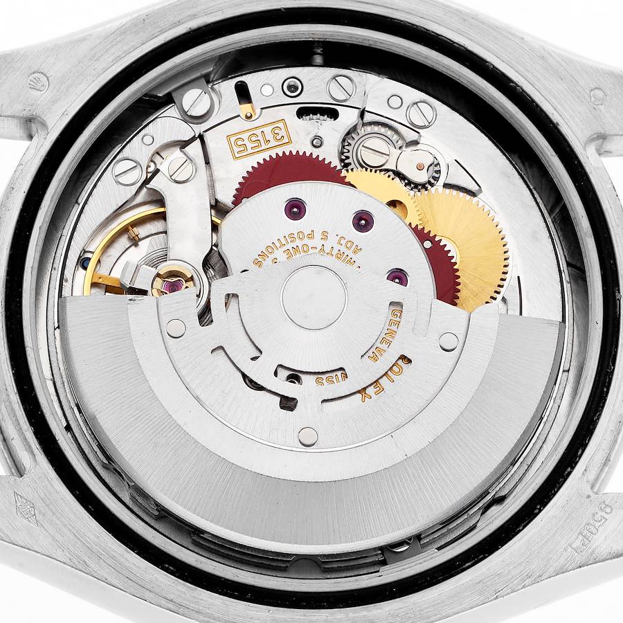 Day-Date Masterpiece Platinum Mother of Pearl Diamond Mens Watch 18946