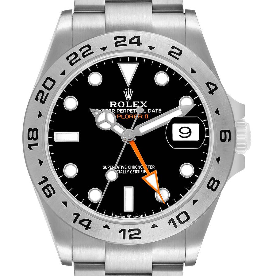 Explorer II 42 Black Dial Steel Mens Watch 226570