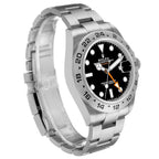 Explorer II 42 Black Dial Steel Mens Watch 226570