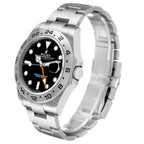 Explorer II 42 Black Dial Steel Mens Watch 226570