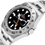 Explorer II 42 Black Dial Steel Mens Watch 226570