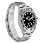 Explorer II 42 Black Dial Steel Mens Watch 226570 Box Card