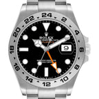 Explorer II 42 Black Dial Steel Mens Watch 226570 Box Card