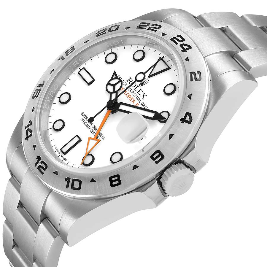 Explorer II 42 Polar White Dial Steel Mens Watch 216570