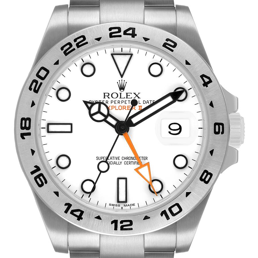 Explorer II 42 Polar White Dial Steel Mens Watch 216570
