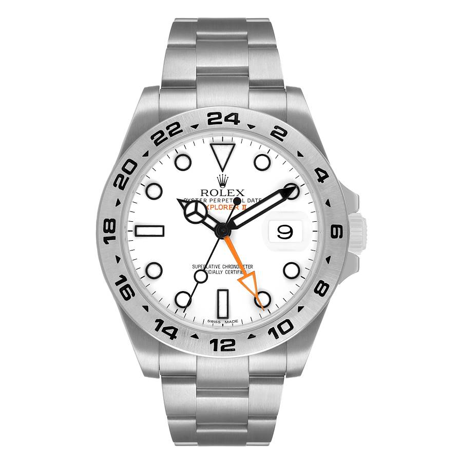 Explorer II 42 Polar White Dial Steel Mens Watch 216570