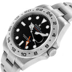 Explorer II 42 Steel Black Dial Mens Watch 216570