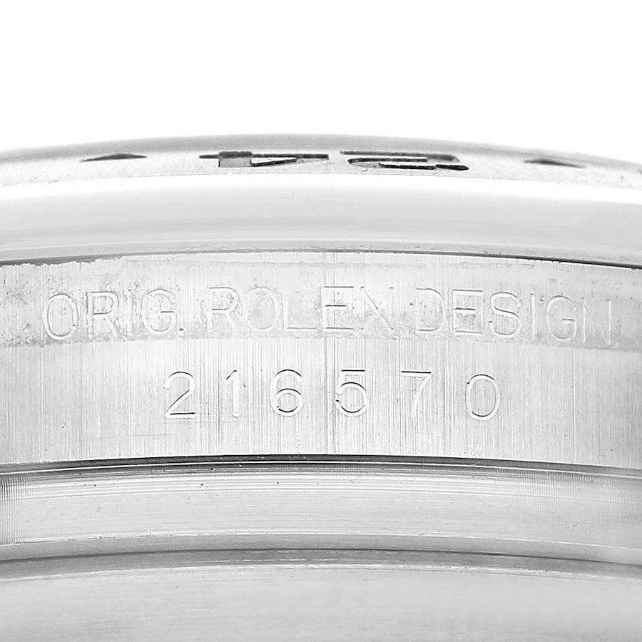 Explorer II 42 Steel Black Dial Mens Watch 216570