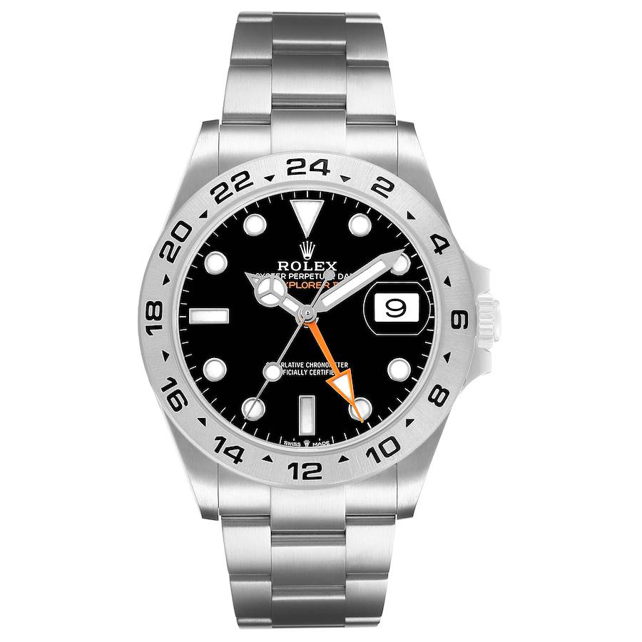 Explorer II 42 Steel Black Dial Mens Watch 226570