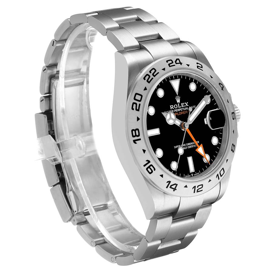 Explorer II 42 Steel Black Dial Mens Watch 226570