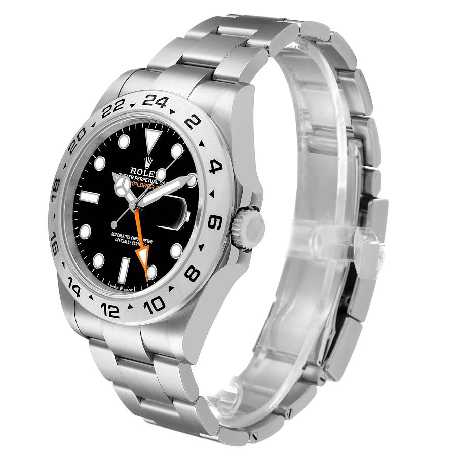 Explorer II 42 Steel Black Dial Mens Watch 226570