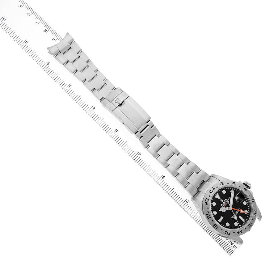 Explorer II 42 Steel Black Dial Mens Watch 226570 Box Card