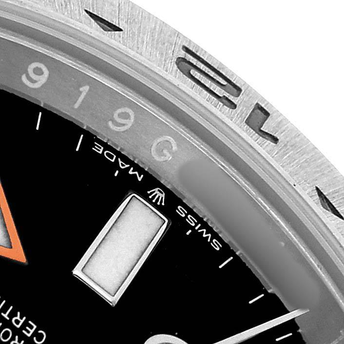 Explorer II 42 Steel Black Dial Mens Watch 226570 Box Card