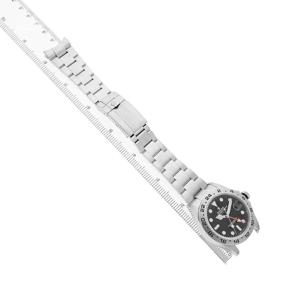 Explorer II 42 Steel Black Dial Mens Watch 226570 Card