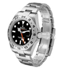Explorer II 42 Steel Black Dial Mens Watch 226570 Card
