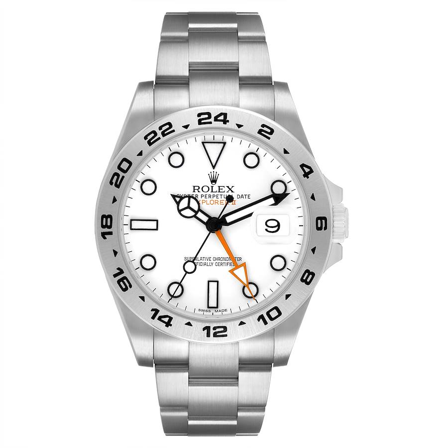 Explorer II 42 Steel Polar White Dial Mens Watch 216570