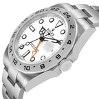 Explorer II 42 Steel Polar White Dial Mens Watch 216570 Box Card
