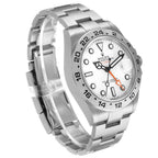 Explorer II 42 Steel Polar White Dial Mens Watch 226570 Card