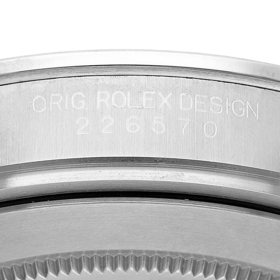 Explorer II 42 Steel Polar White Dial Mens Watch 226570 Card
