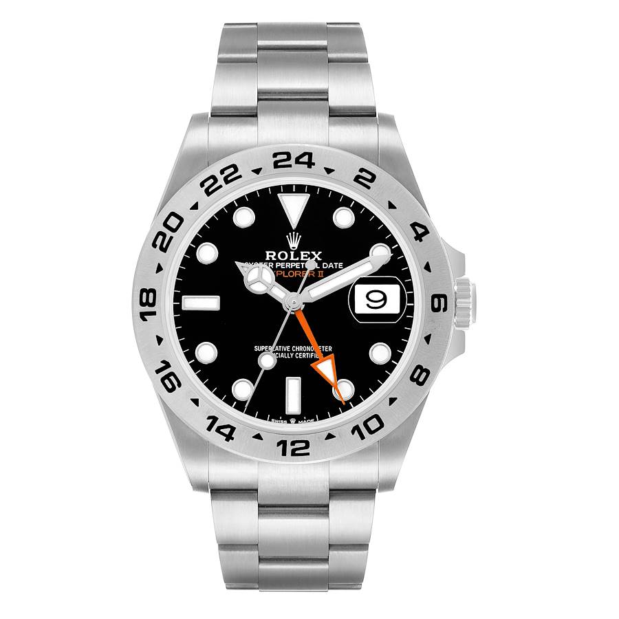 Explorer II 42mm Black Dial Automatic Steel Mens Watch 226570