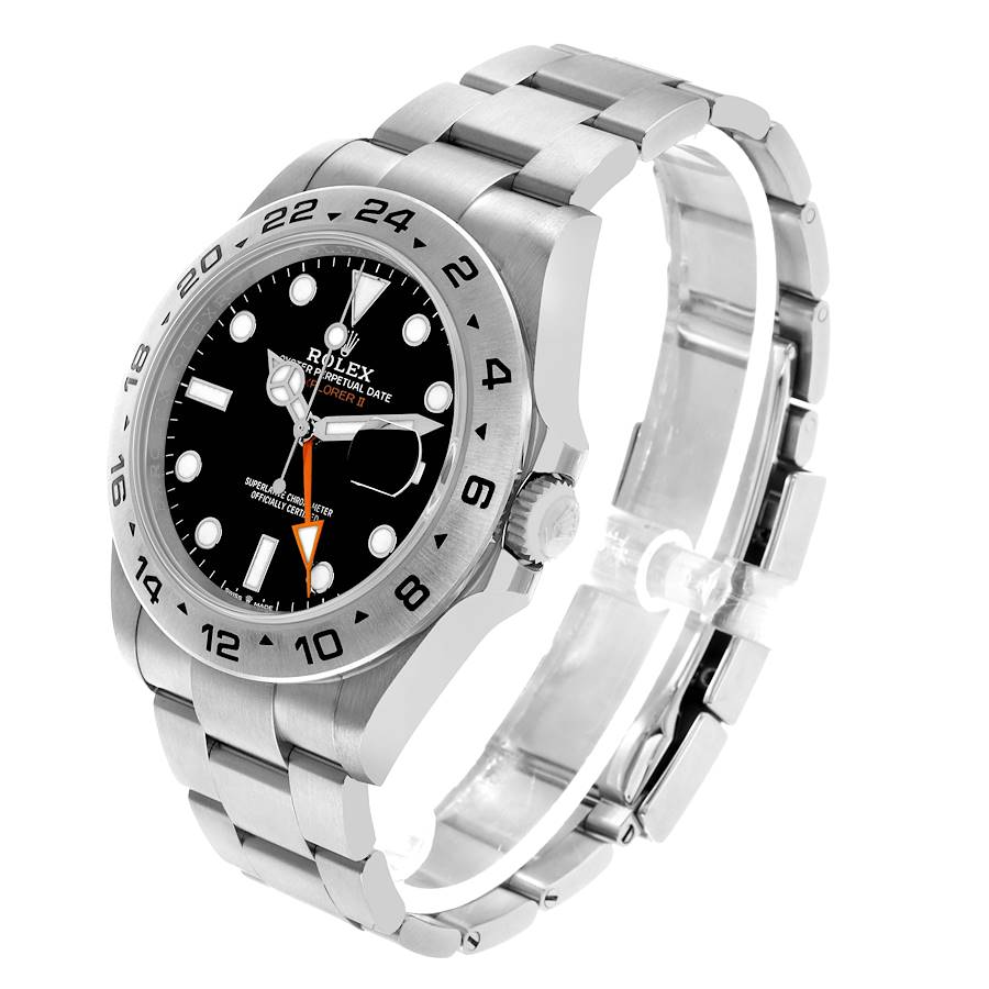 Explorer II 42mm Black Dial Automatic Steel Mens Watch 226570